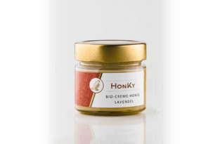Bio-Cremehonig mit Lavendel